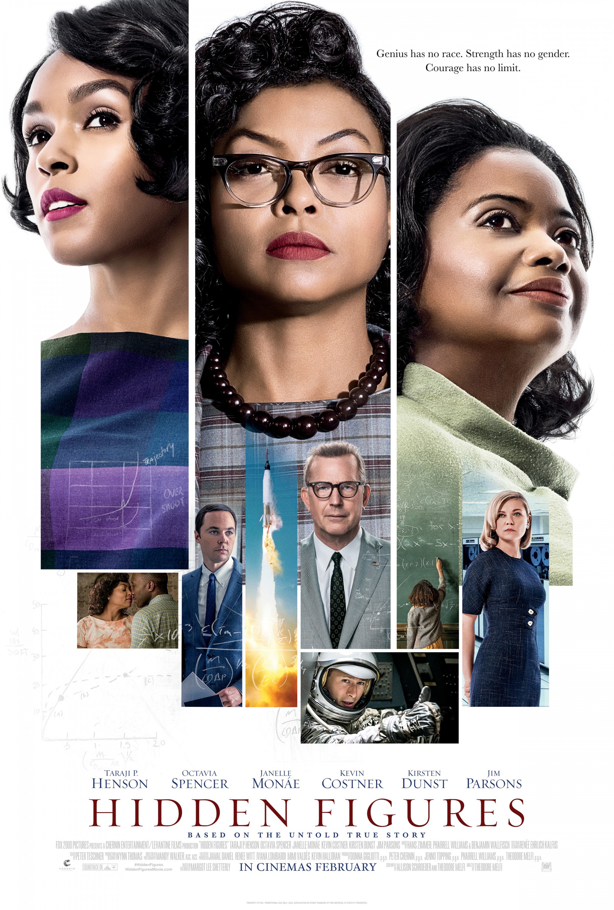 Mega Sized Movie Poster Image for Hidden Figures (#2 of 10)