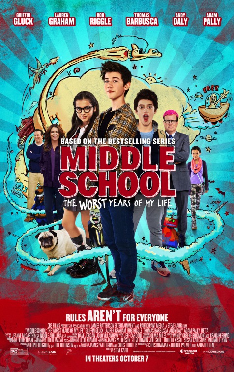 Middle School: The Worst Years of My Life Movie Poster