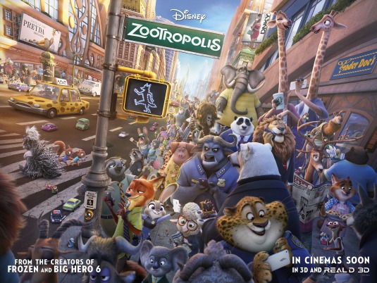 Zootopia Movie Poster