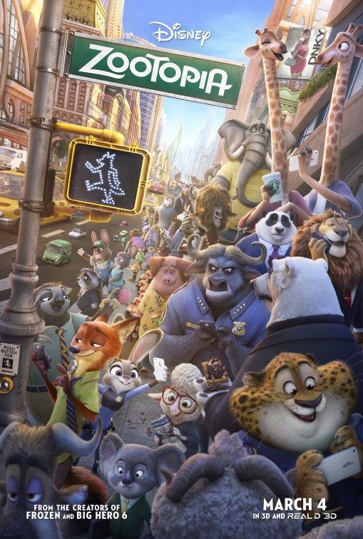 Zootopia Movie Poster