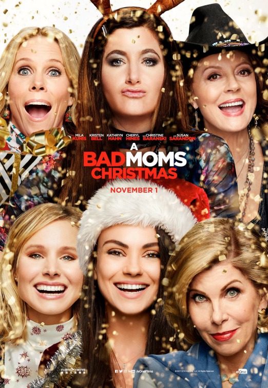 A Bad Moms Christmas Movie Poster