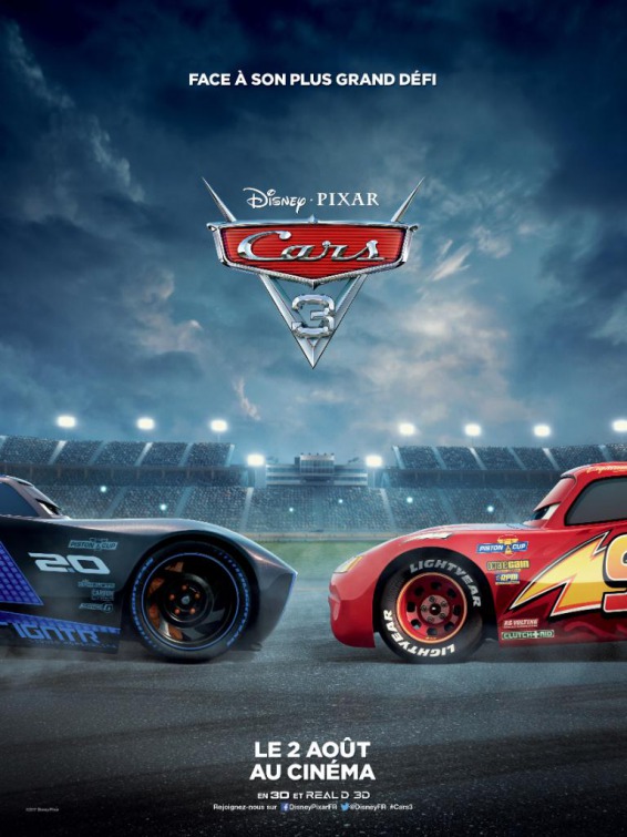 Cars 3 Movie Poster