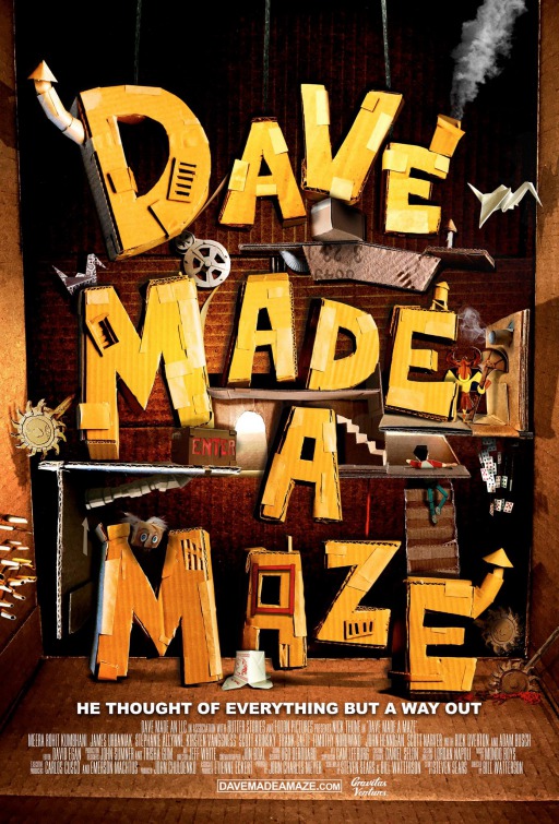 Dave Made a Maze Movie Poster