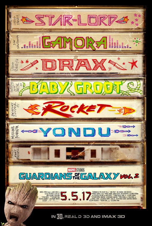 Guardians of the Galaxy Vol. 2 Movie Poster