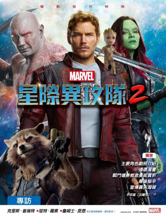 Guardians of the Galaxy Vol. 2 Movie Poster