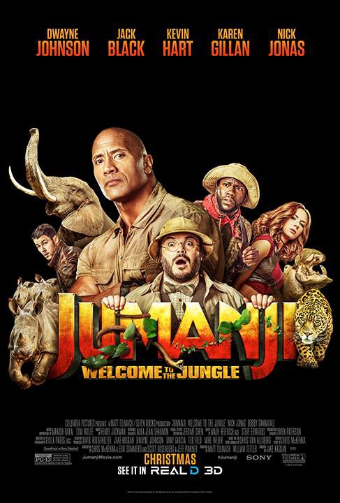 Jumanji: Welcome to the Jungle Movie Poster