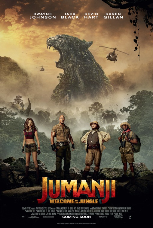 Jumanji: Welcome to the Jungle Movie Poster