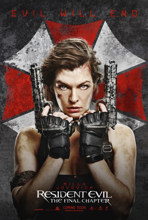 Resident Evil: The Final Chapter Movie Poster