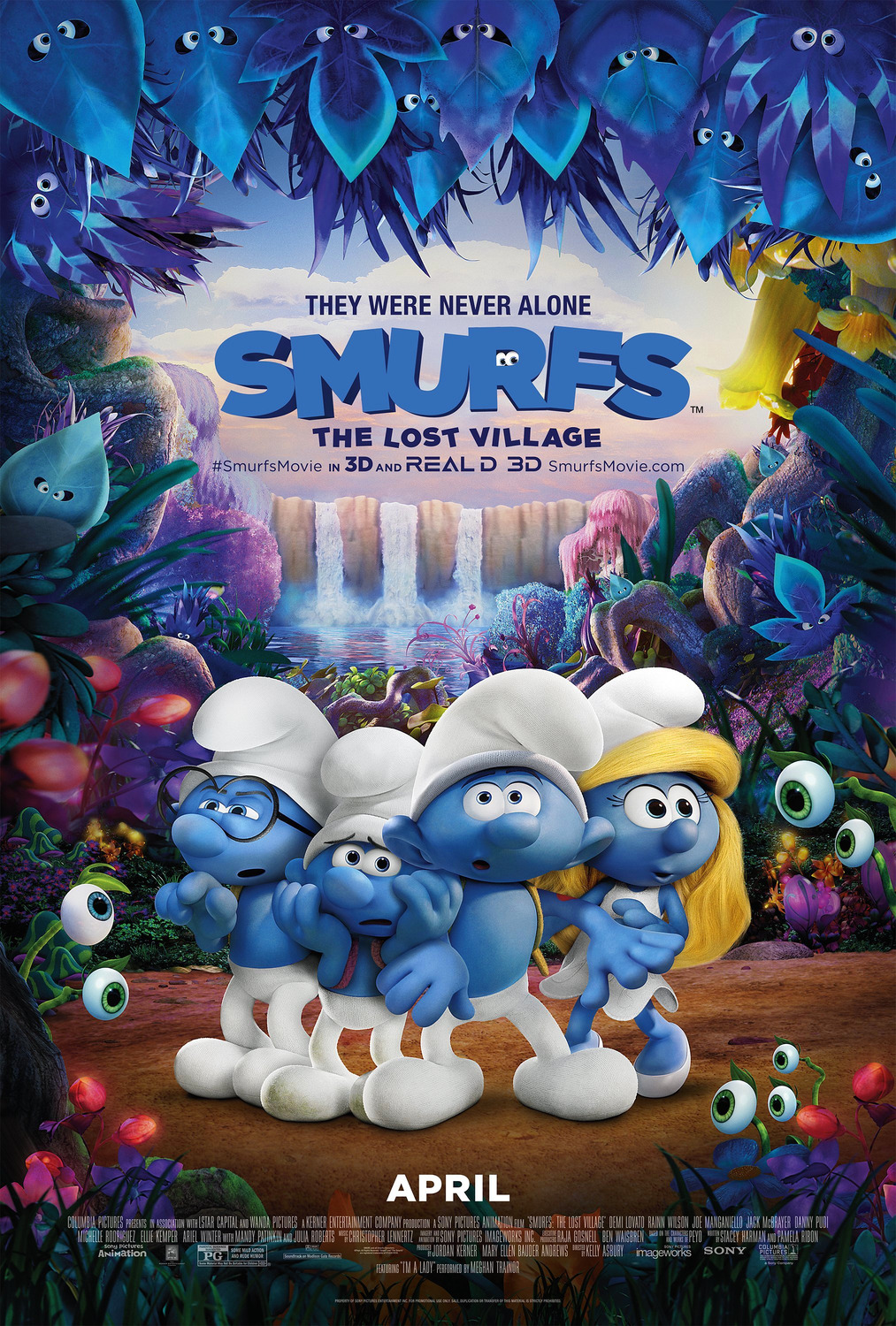 Extra Large Movie Poster Image for Smurfs: The Lost Village (#2 of 13)