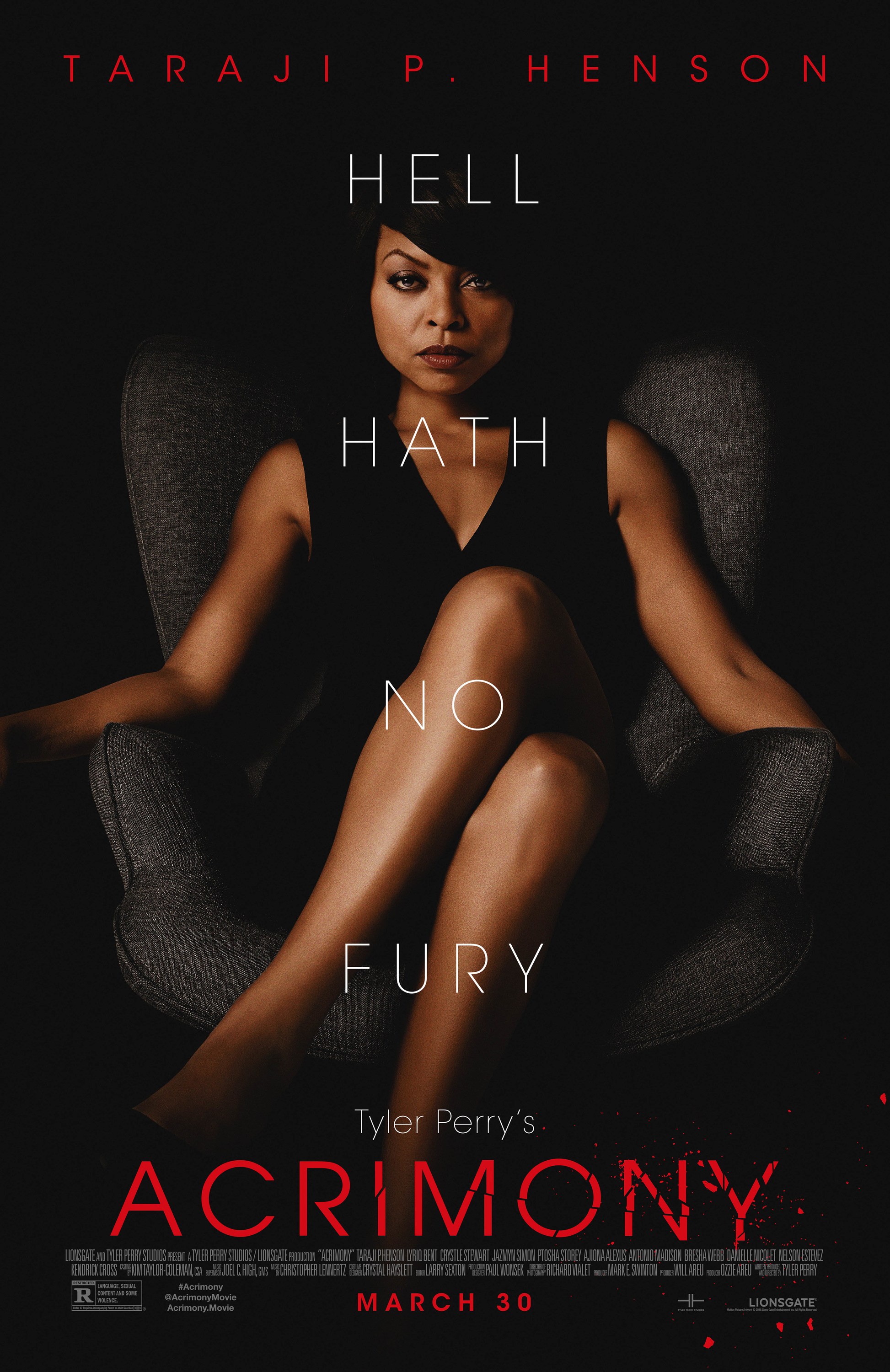 Mega Sized Movie Poster Image for Acrimony (#4 of 4)