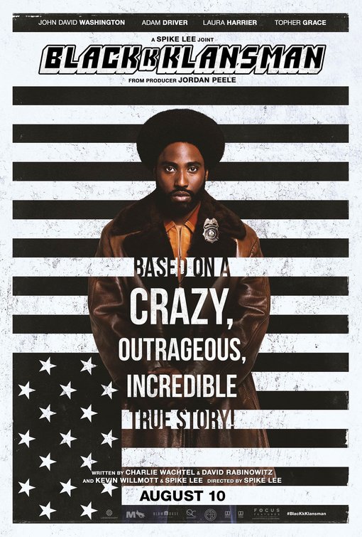 BlacKkKlansman Movie Poster