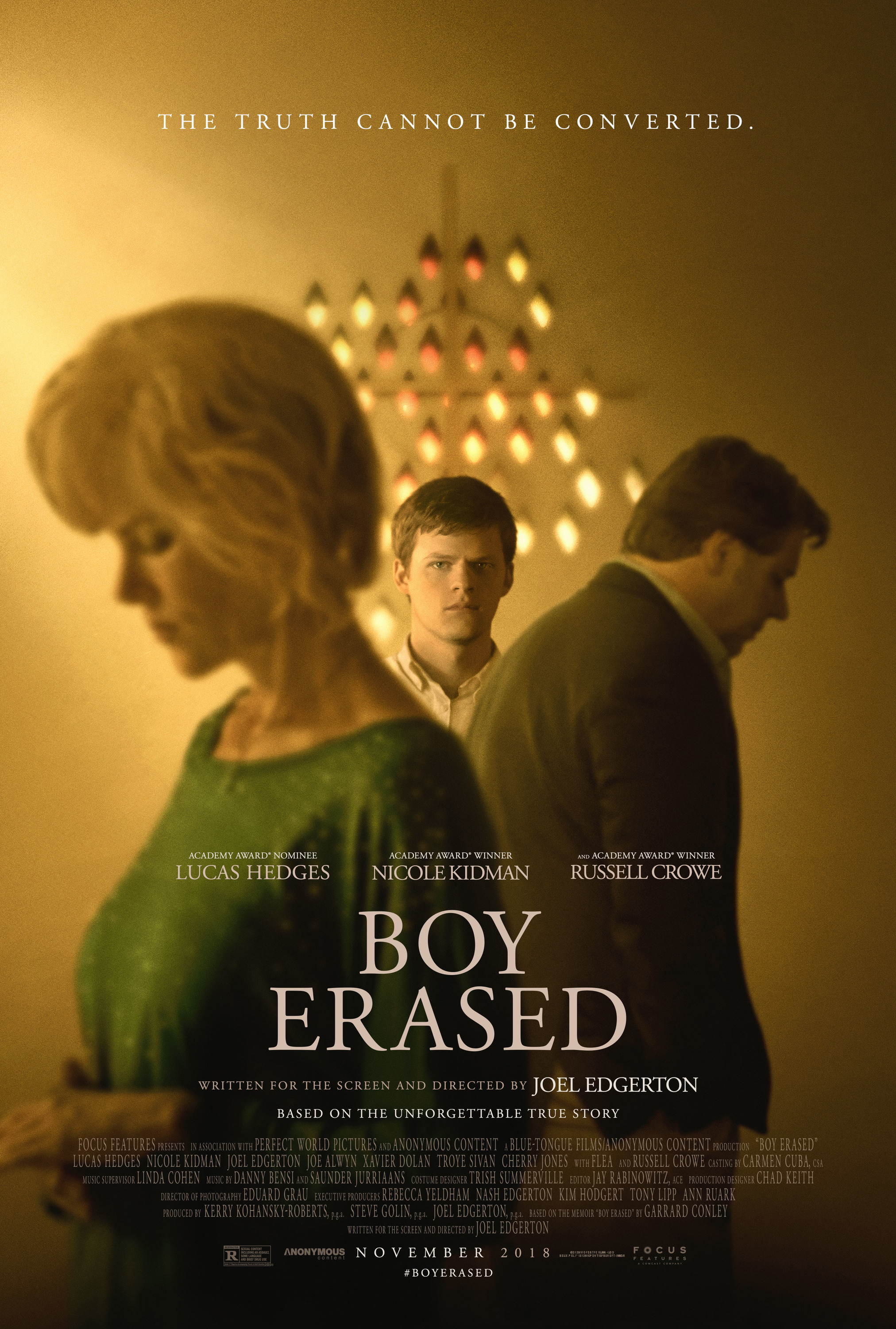 Mega Sized Movie Poster Image for Boy Erased (#2 of 8)