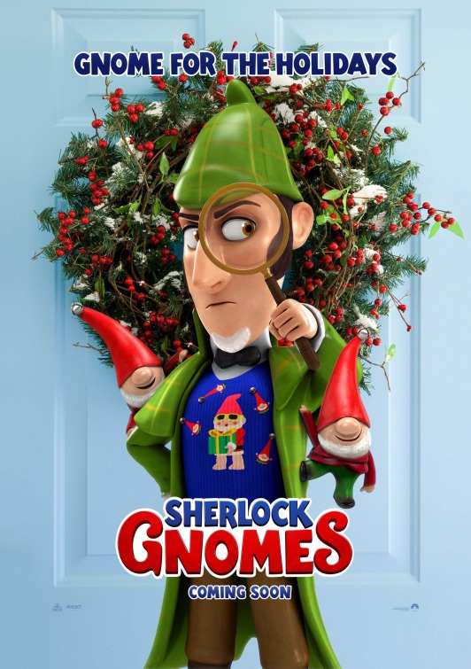 Gnomeo & Juliet: Sherlock Gnomes Movie Poster