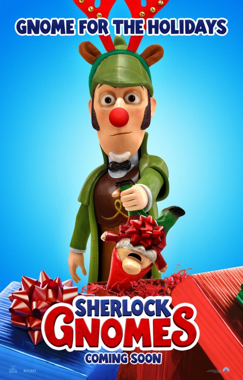 Gnomeo & Juliet: Sherlock Gnomes Movie Poster