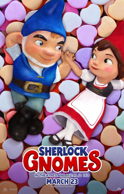 Gnomeo & Juliet: Sherlock Gnomes Movie Poster