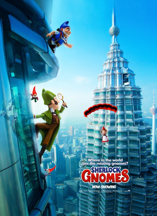 Gnomeo & Juliet: Sherlock Gnomes Movie Poster