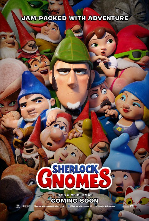 Gnomeo & Juliet: Sherlock Gnomes Movie Poster