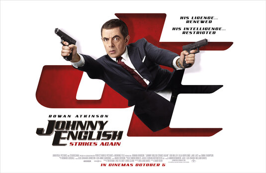 Johnny English Strikes Again Movie Poster