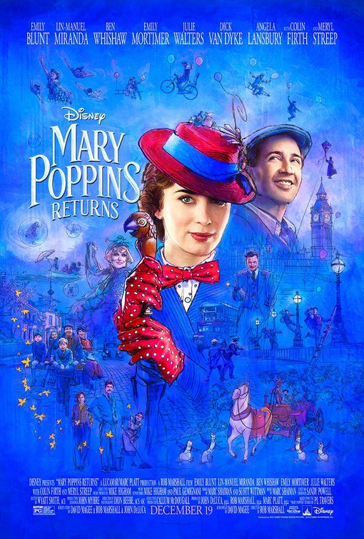 Mary Poppins Returns Movie Poster