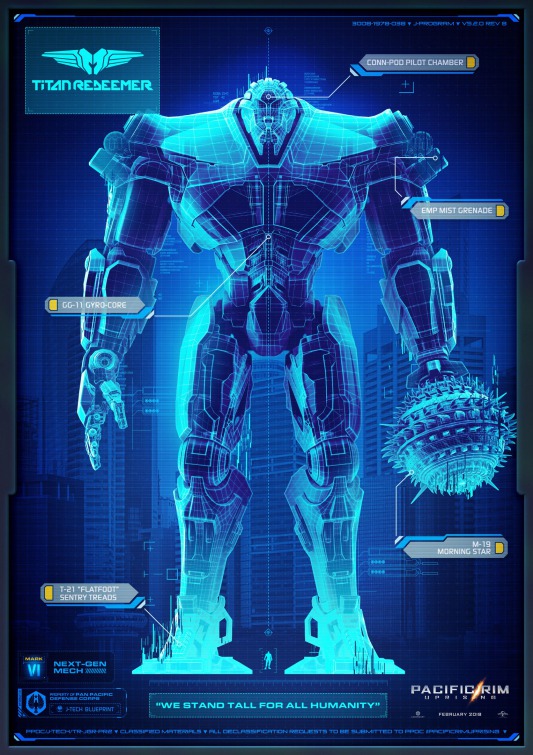 Pacific Rim Uprising Movie Poster