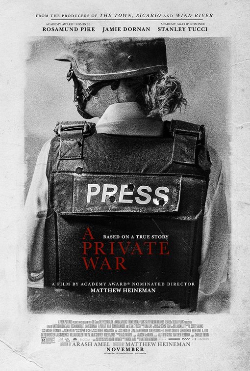 A Private War Movie Poster