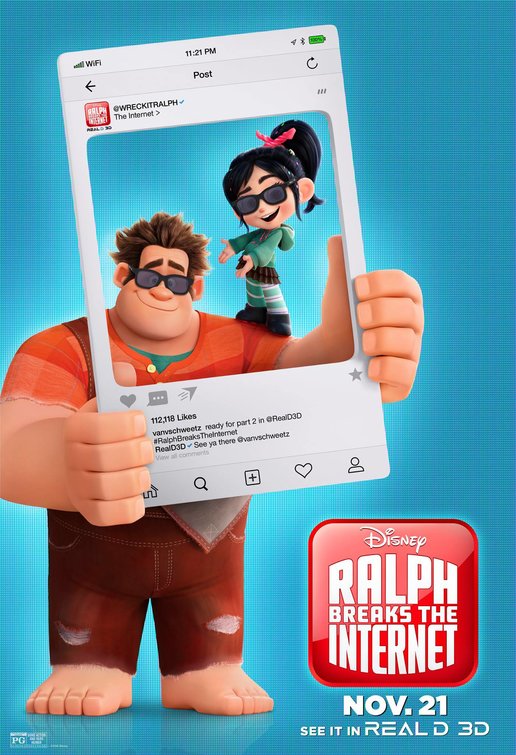 Ralph Breaks the Internet: Wreck-It Ralph 2 Movie Poster