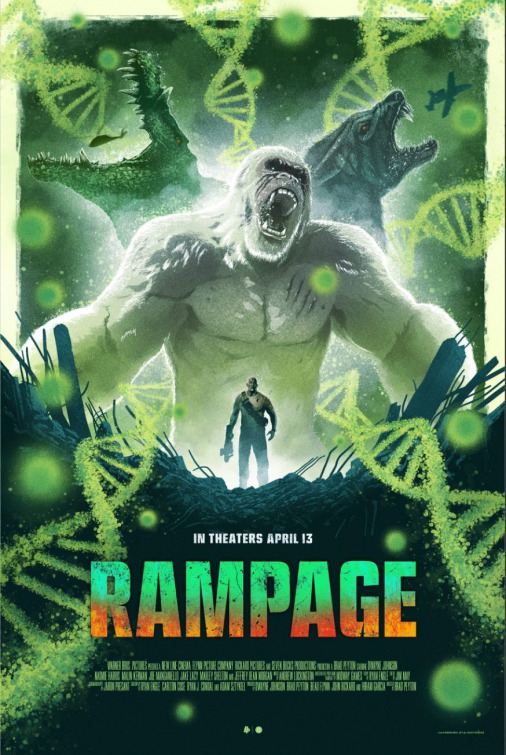 Rampage Movie Poster