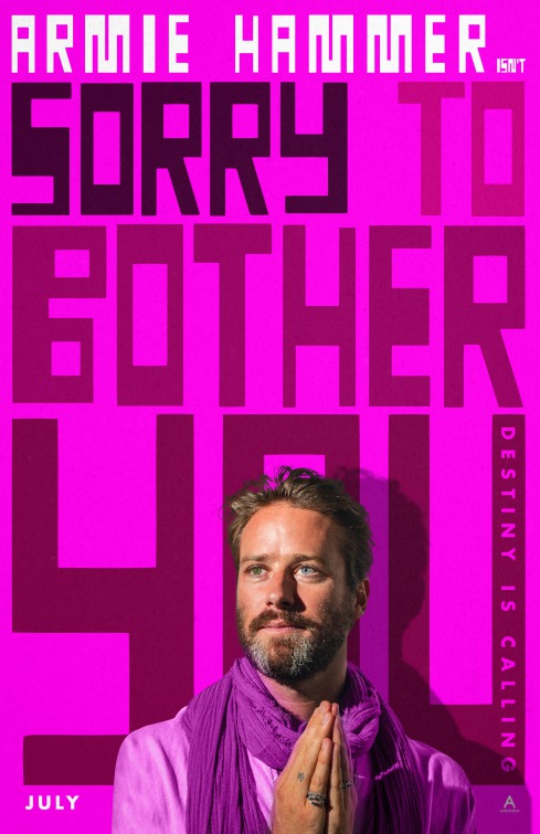 Sorry to Bother You Movie Poster