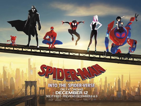 Spider-Man: Into the Spider-Verse Movie Poster