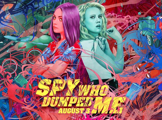 The Spy Who Dumped Me Movie Poster