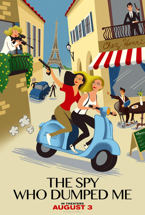 The Spy Who Dumped Me Movie Poster