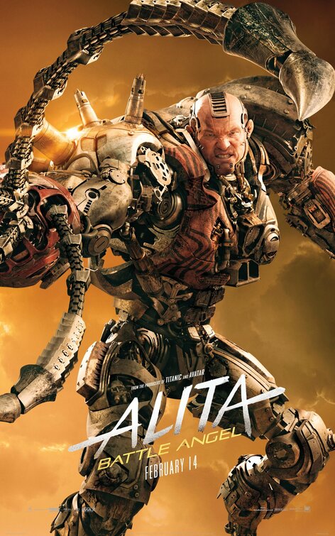 Alita: Battle Angel Movie Poster