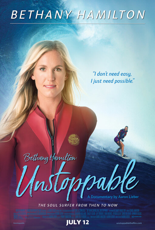 Bethany Hamilton: Unstoppable Movie Poster