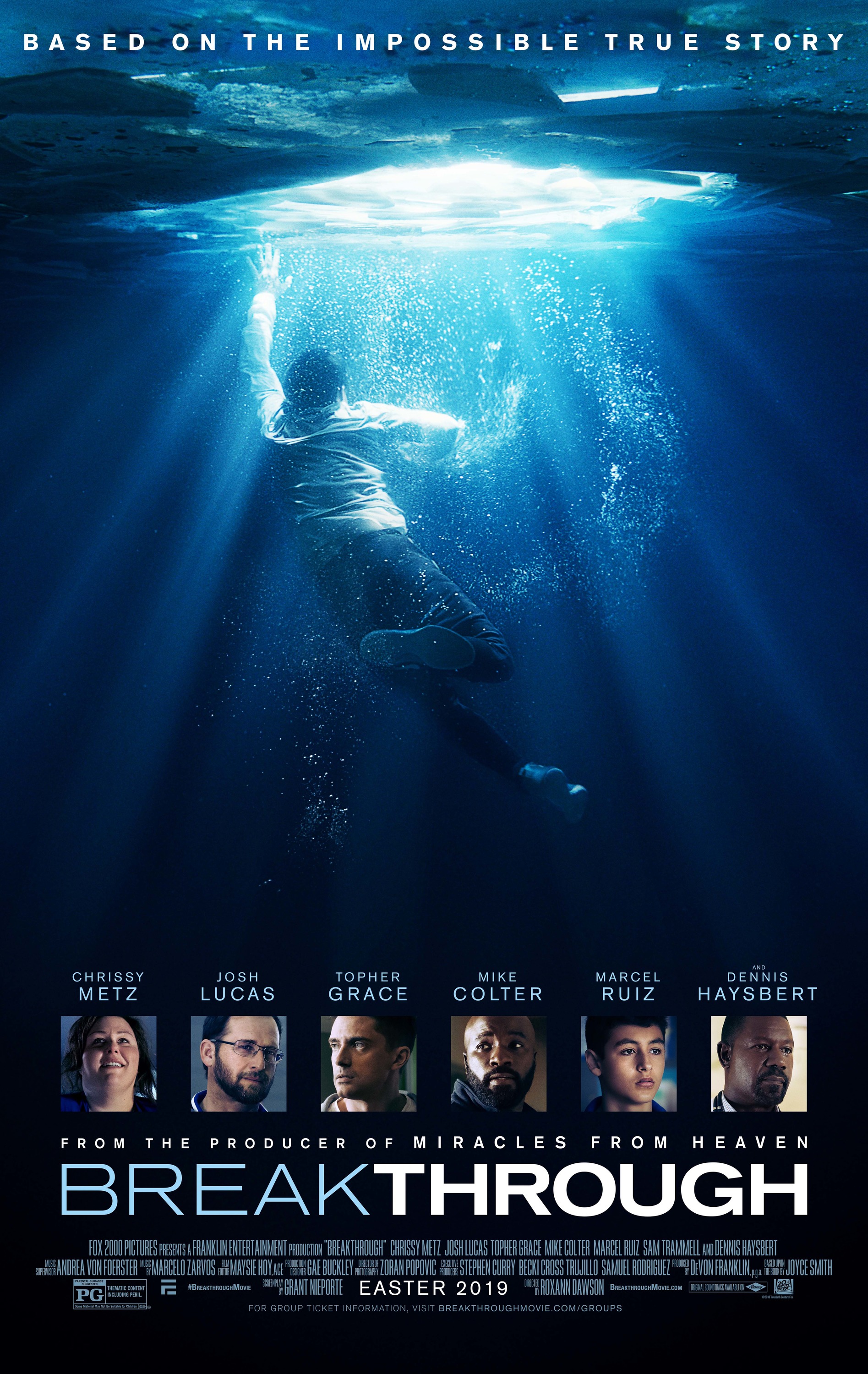 Mega Sized Movie Poster Image for Breakthrough (#1 of 3)