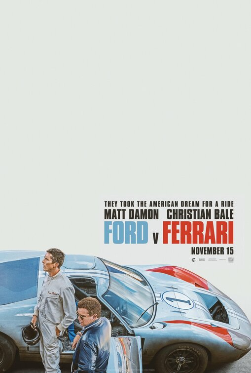 Ford v. Ferrari Movie Poster