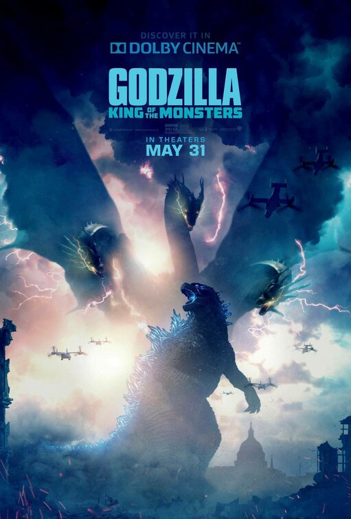 Godzilla: King of the Monsters Movie Poster