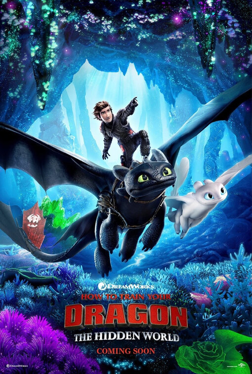 How to Train Your Dragon: The Hidden World Movie Poster