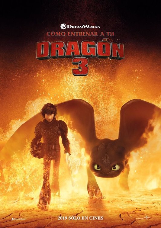 How to Train Your Dragon: The Hidden World Movie Poster