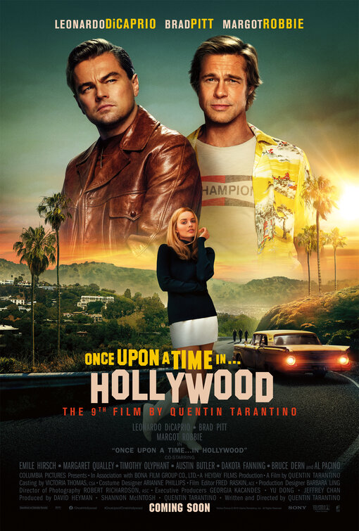 Once Upon a Time in Hollywood Movie Poster