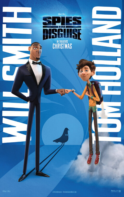 Spies in Disguise Movie Poster