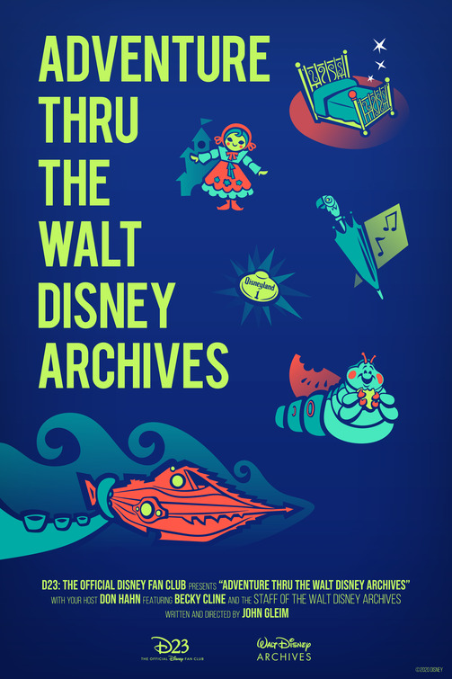 Adventure Thru the Walt Disney Archives Movie Poster