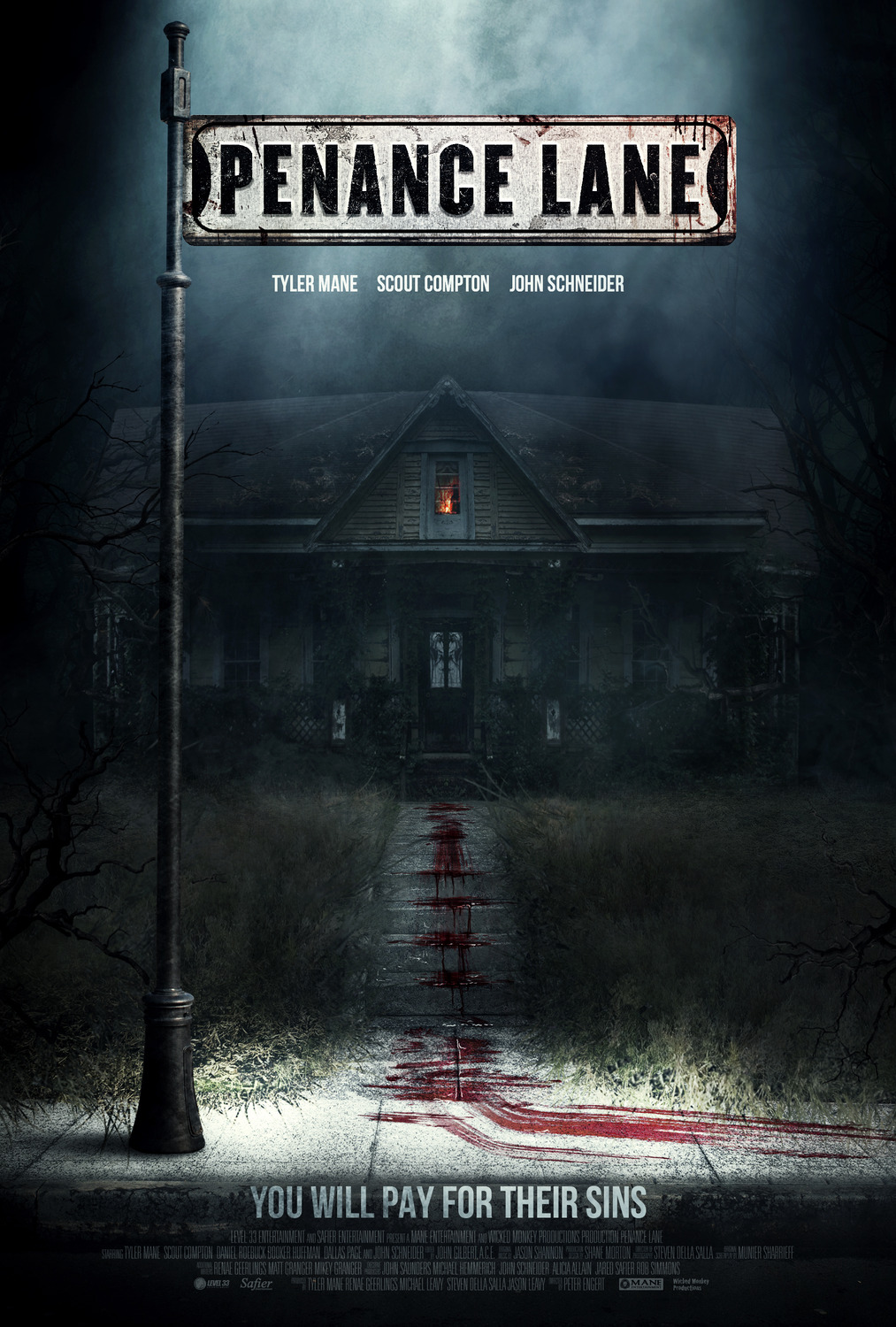 Extra Large Movie Poster Image for Penance Lane 