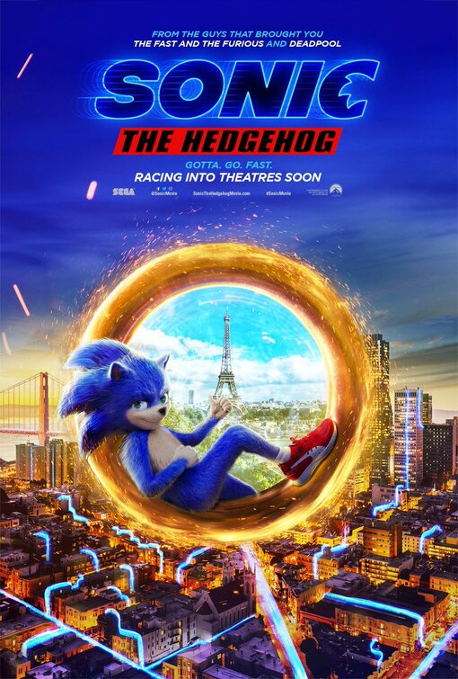 Sonic the Hedgehog Movie Poster