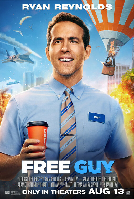 Free Guy Movie Poster