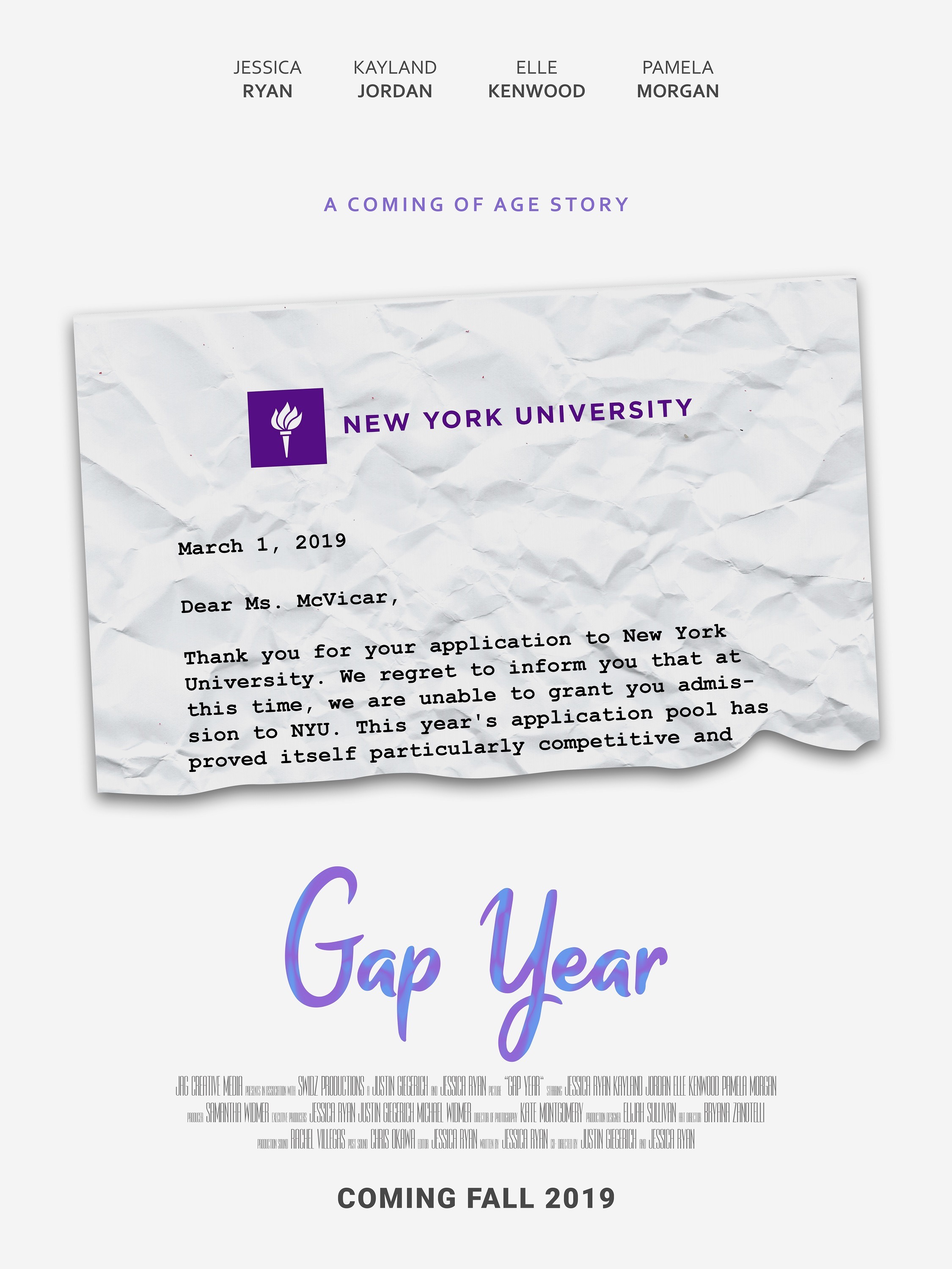 Mega Sized Movie Poster Image for Gap Year 