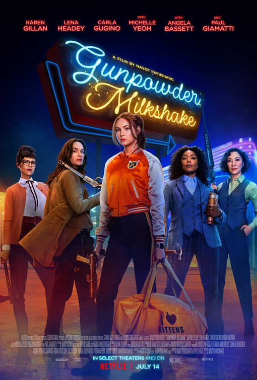 Gunpowder Milkshake Movie Poster