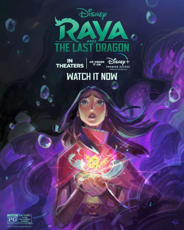 Raya and the Last Dragon Movie Poster