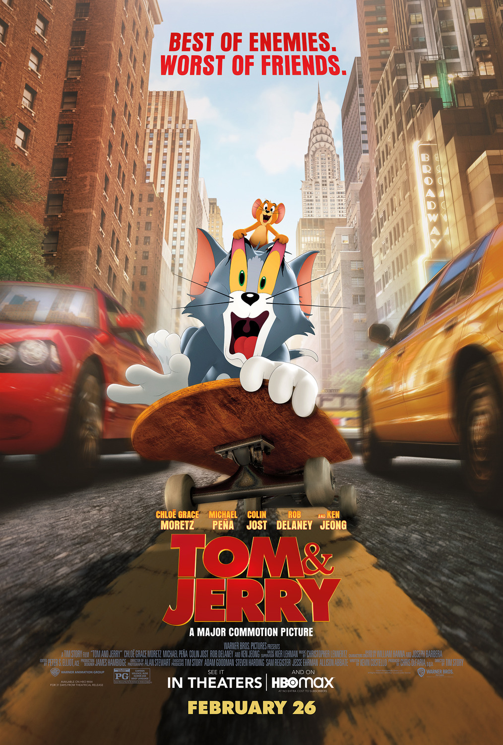 Extra Large Movie Poster Image for Tom and Jerry (#2 of 8)