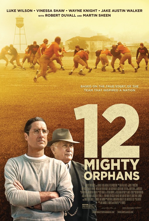 12 Mighty Orphans Movie Poster