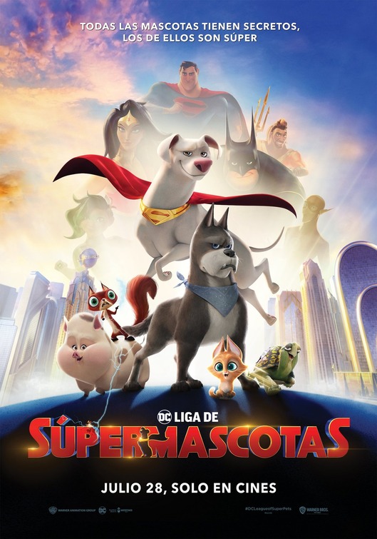 DC League of Super-Pets Movie Poster